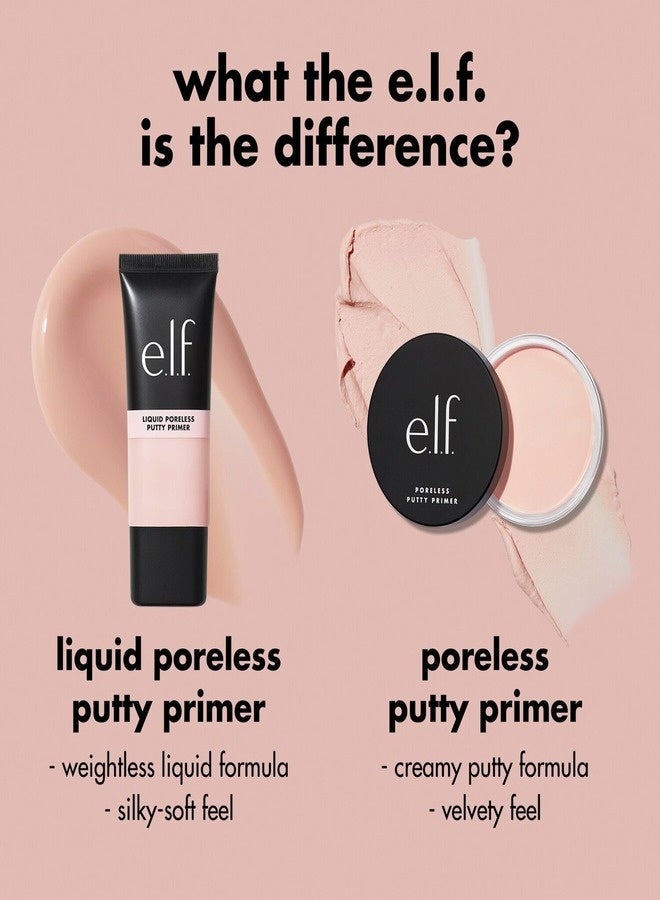 elf e.l.f. Poreless Putty Primer – Universal Sheer, 21 g, Pore-Blurring & Smoothing Face Primer - Image 5